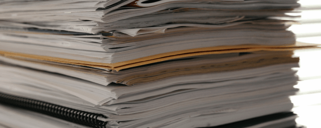 I kicked the paper war to the curb