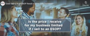 selling to an ESOP video